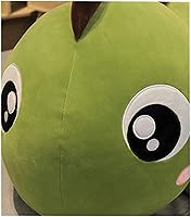 Vista 3 de Lindo juguete de dinosaurio de peluche, juguetes de peluche suaves de ojo grande para niños, muñeca de peluche, regalos para niños y niñas, verde