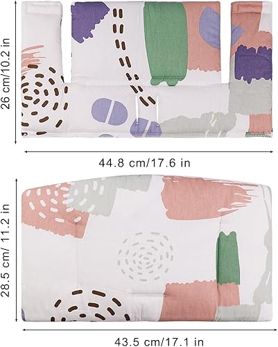 Miniatura 7 de Cojín para silla alta Stokke, suave y cómodo para Tripp Trapp cojín para silla alta, para el juego de cojines Tripp Trapp hace que sea más seguro y