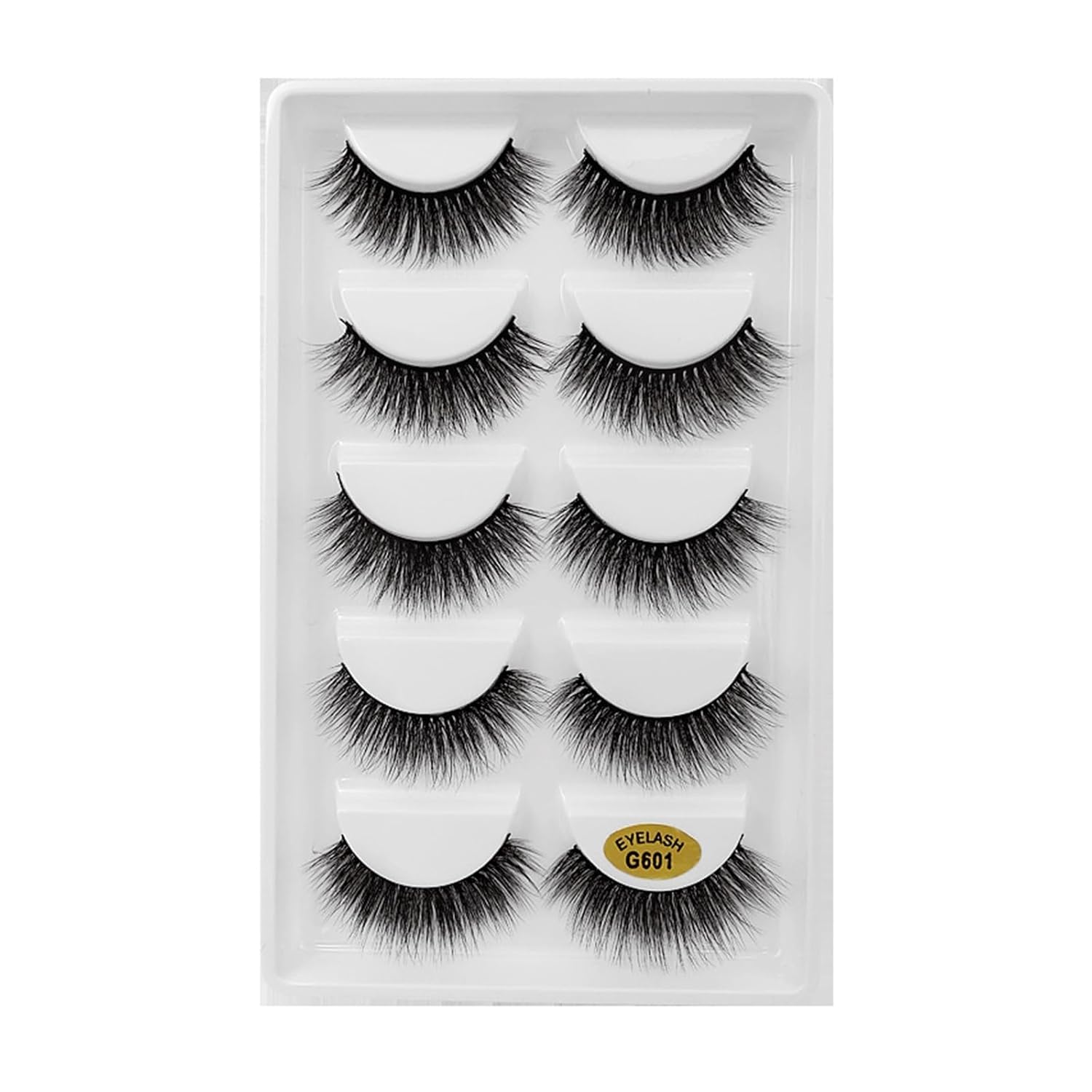 UAMOU 50 100 200 pairs Eyelashes faux mink lashes natural 3d mink eyelashes volume false lashes in bulk
