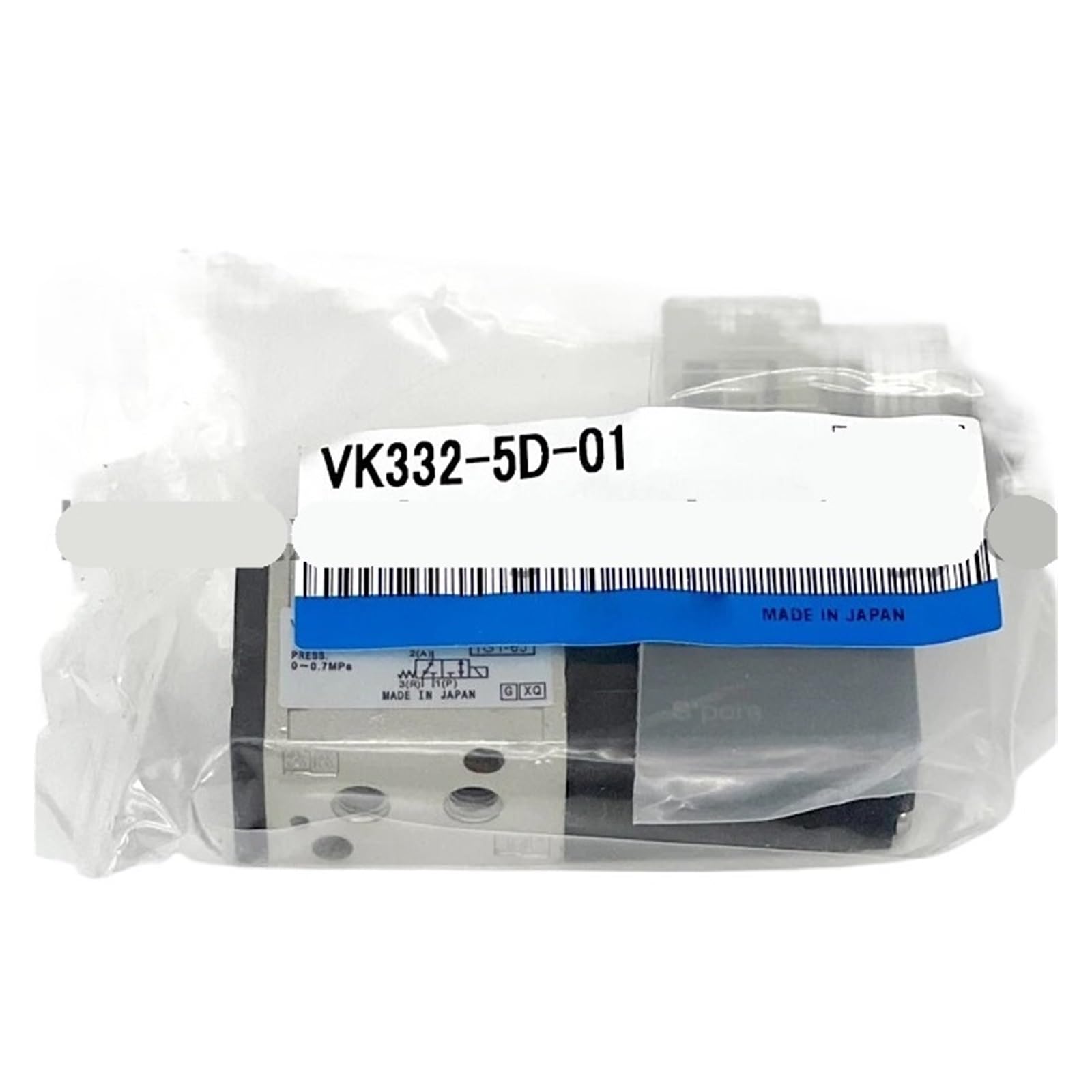 Électrovanne VK332-5D-M5 distributeur d'air comprimé 3/2 et valve de commande