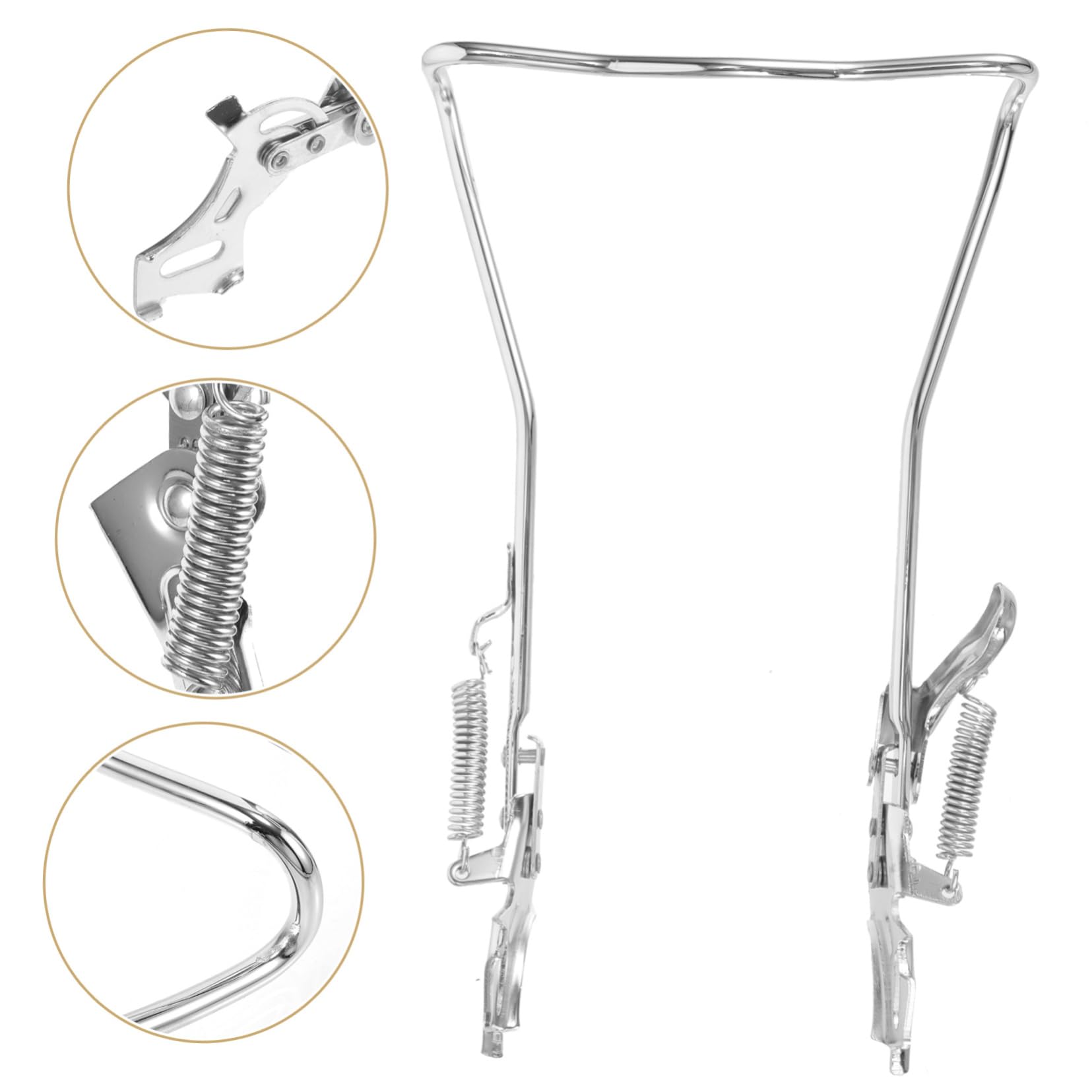 Patas Dobles para Bicicleta Soporte para Bicicleta Pata De Cabra Pata De Cabra Trasera Soporte De Estacionamiento para Bicicleta Accesorios para Bicicleta Pata Doble De