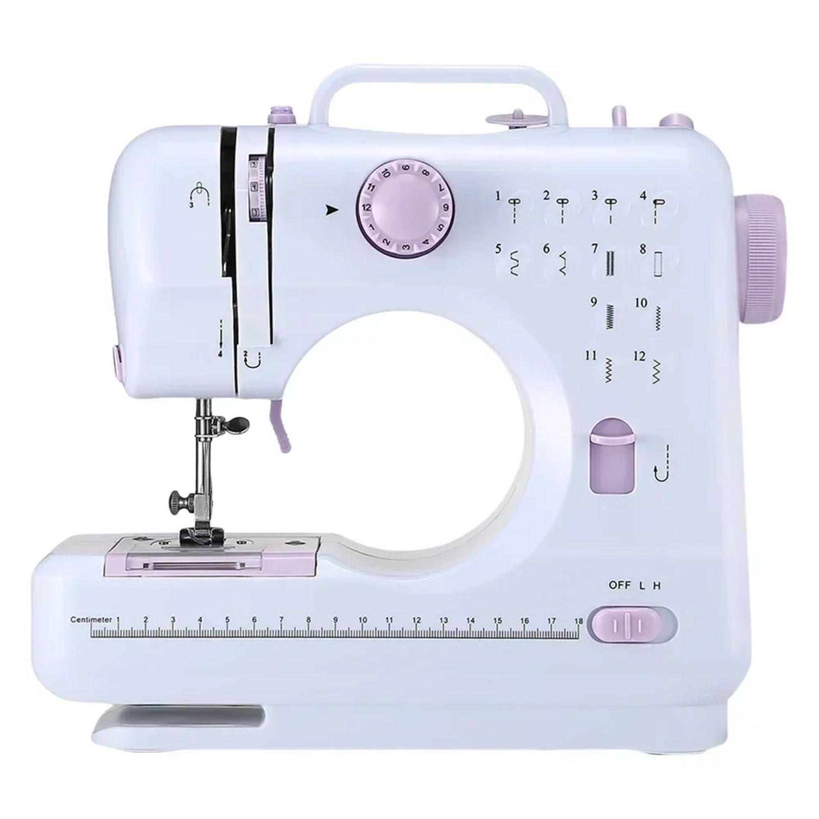 Coil Winder, Portable Mini Electric Sewing Machine for Beginners,for Motor, Spring, Ribbon