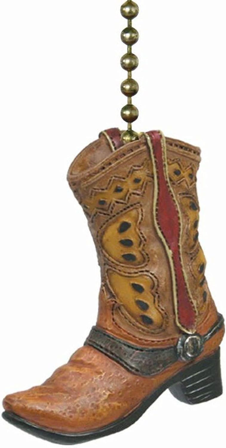 COWBOY WESTERN BOOTs Fan Pull Fanpull home decor