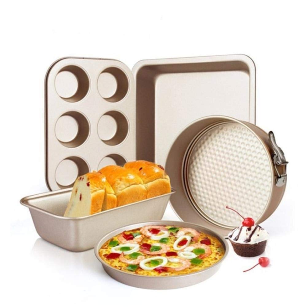 Utensilios de cocina con molde para pasteles desmontable que evita que tus bizcochos se peguen