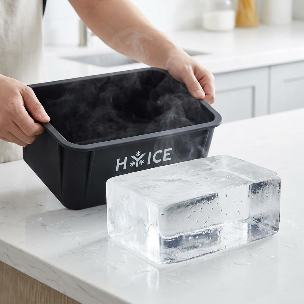 Photo 1 of 12LB Large Ice Block Mold for Cold Plunge & Ice Bath, large silicone molds