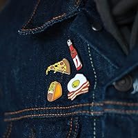 Vista 7 de PinMart Alfiler de solapa de esmalte de alimentos