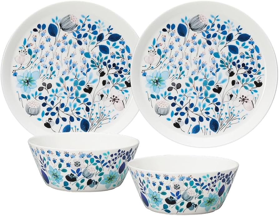 Amazon.co.jp: NARUMI(ナルミ) 福袋 2025 食器 4点セット アンナ Amazon.co.jp: NARUMI(ナルミ) 福袋 2025 食器 4点セット アンナ