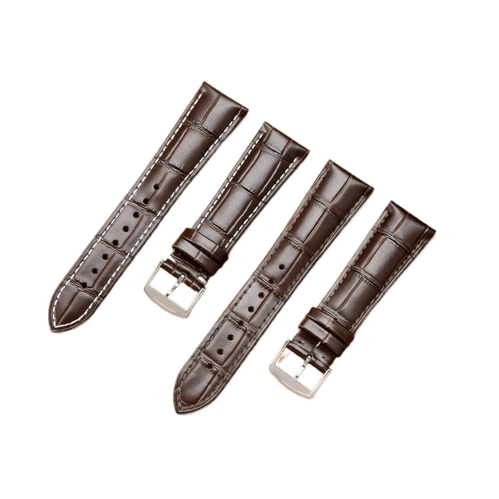 Générique NASUNJIA 13 14 15 18 19 20 21 22mm Bracelet De Montre En Cuir Véritable Remplacement