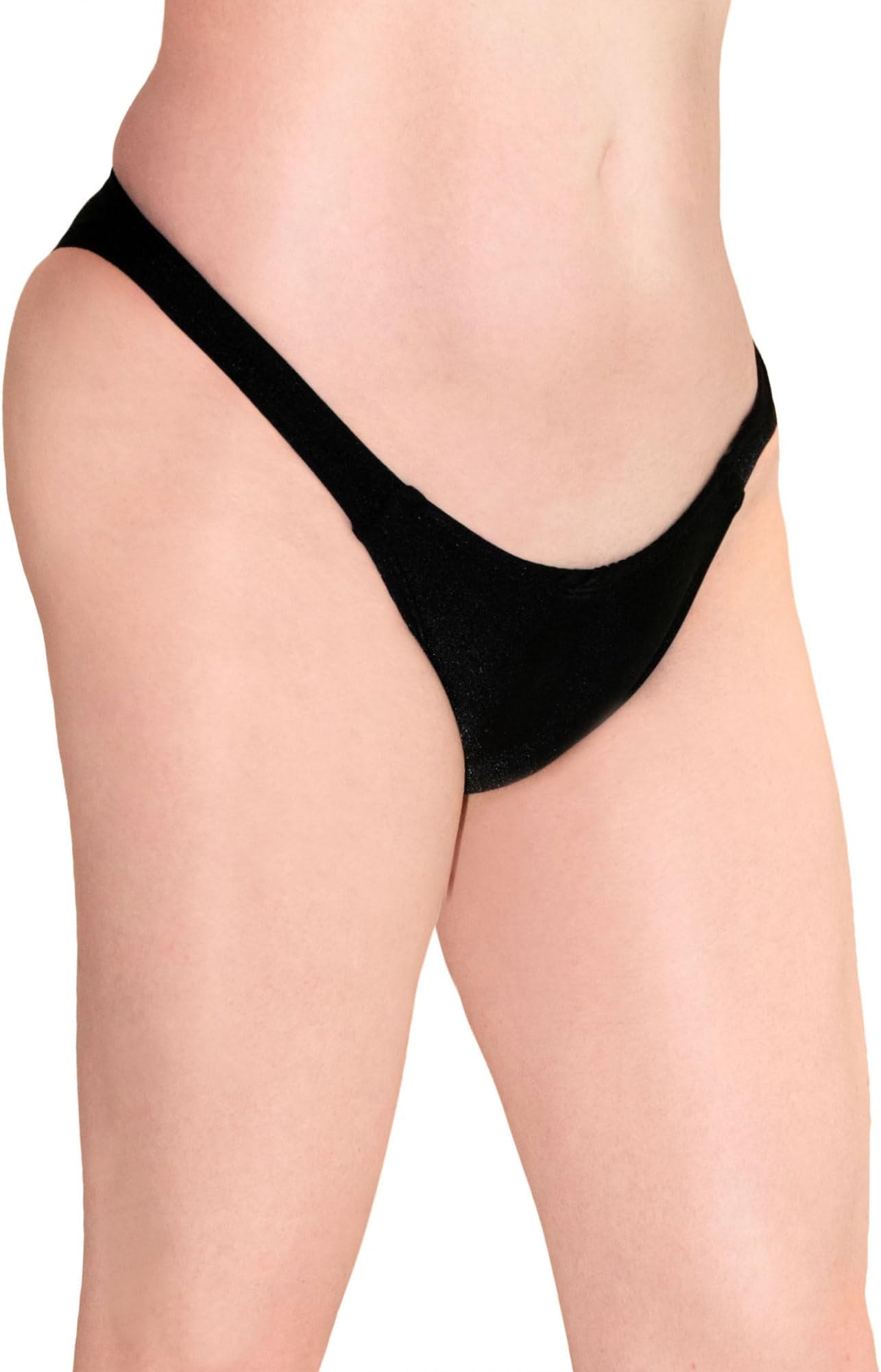 Low Profile Thong Gaff for Crossdressing Men/Transgender (Sizes XS-XL), Black, White, Pink, Purple, Beige