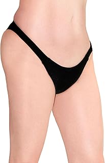 Glamour Boutique Low Profile Thong Gaff for Crossdressing Men/Transgender (Sizes XS-XL), Black, White, Pink, Purple, Beige
