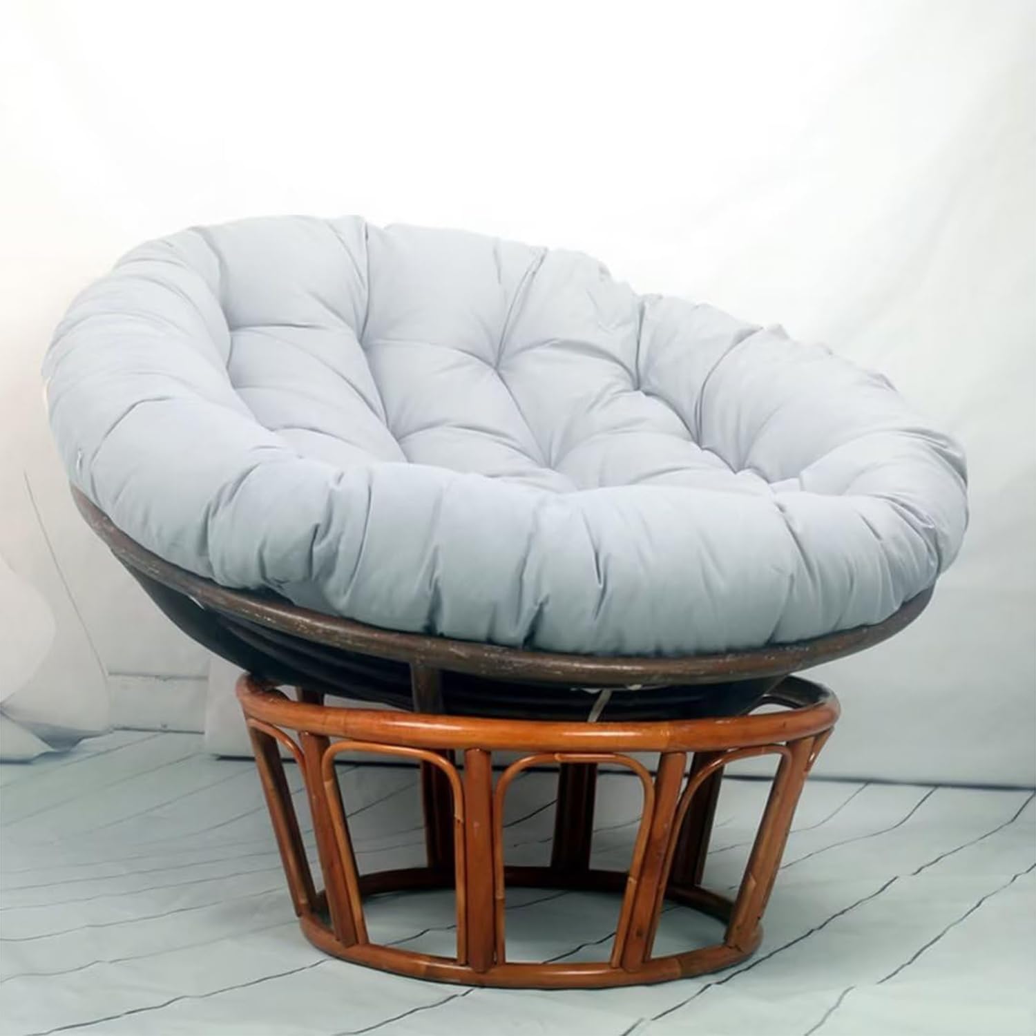 Cojines de asiento para colgar sillas de jardín con acolchado suave de alta densidad