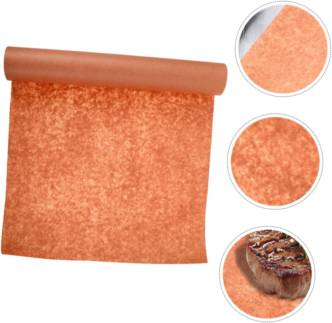 Brown Grease Proof Butcher Paper Roll Food Wrapper Non Stick