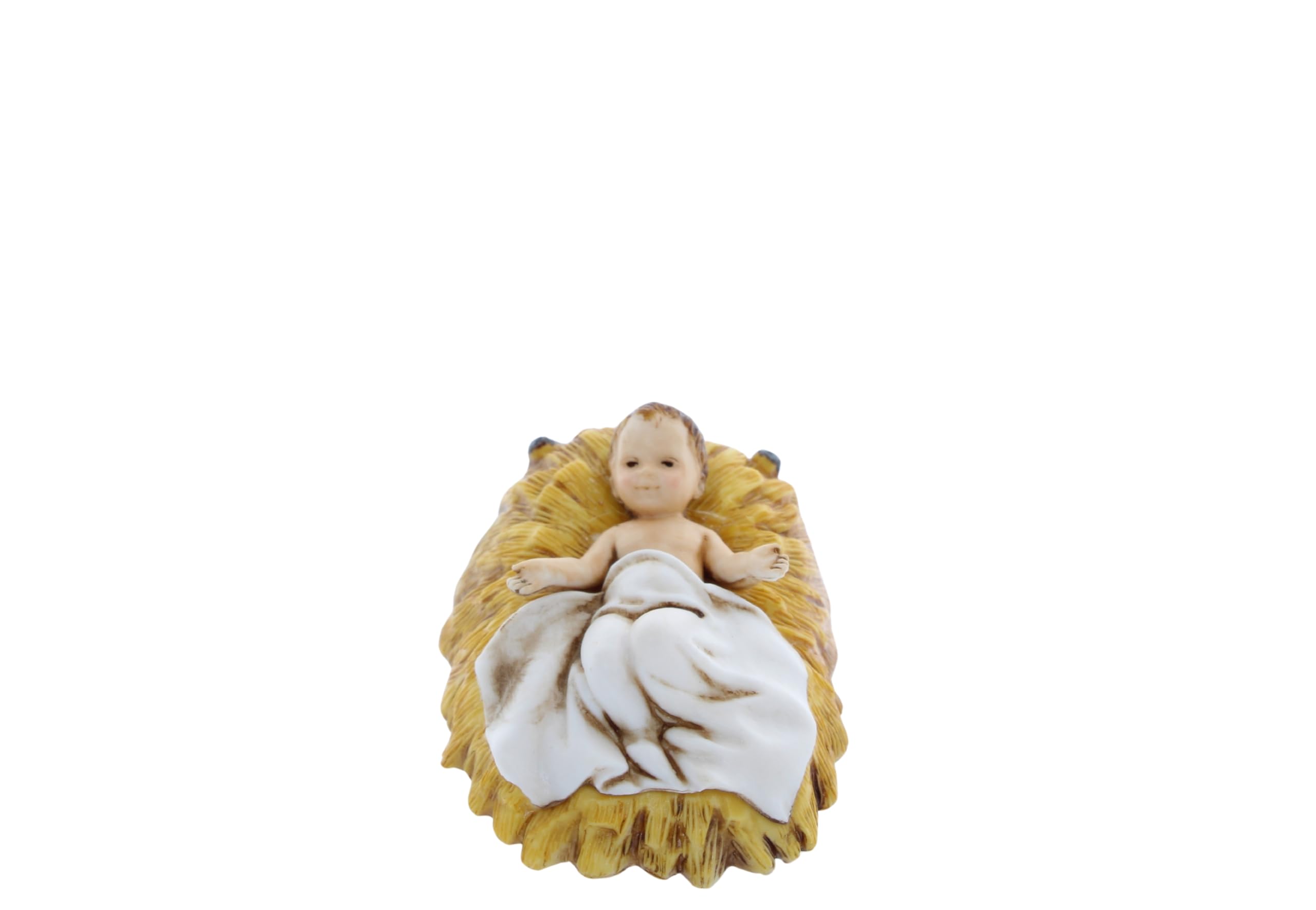 Moranduzzo Natività 6 Soggetti per Presepe da Cm 11 Scala 1:20 - Statuine Presepe Indistruttibili - Stile 700', Pittura Rifinita a Mano, Prodotto Ufficiale, Made in Italy, Scultore M. Landi