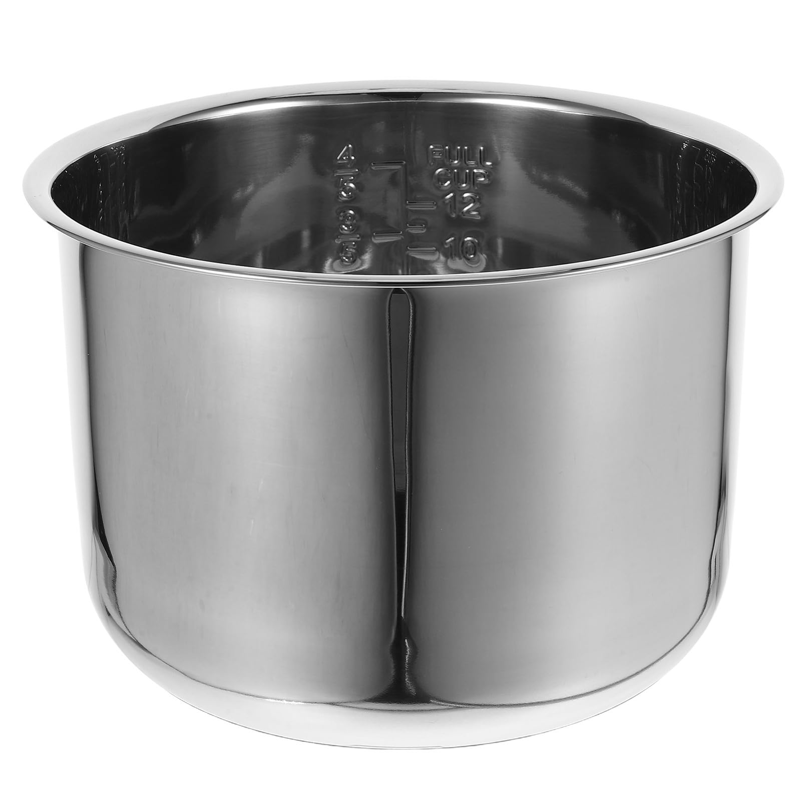 Pentola 6l in Interna Argento Cuociriso Inox Acciaio