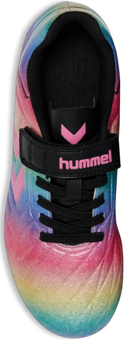 hummel Top Star FG 2.0 VC JR 234857-3638 - Botas de fútbol, multicolor y negro