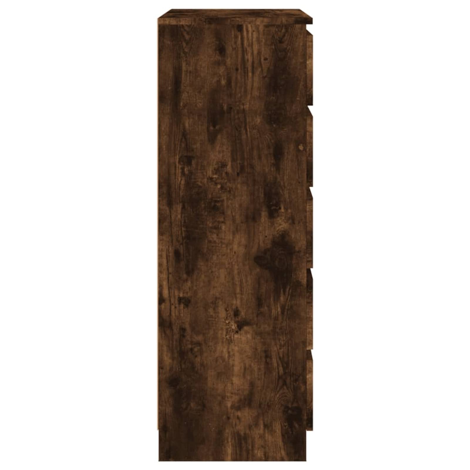 ShGaxin Komoda ze sklejki dębowej 60 x 36 x 103 cm, komoda i komody sypialnia, komoda wewnątrz meble, szafki sypialnia komoda