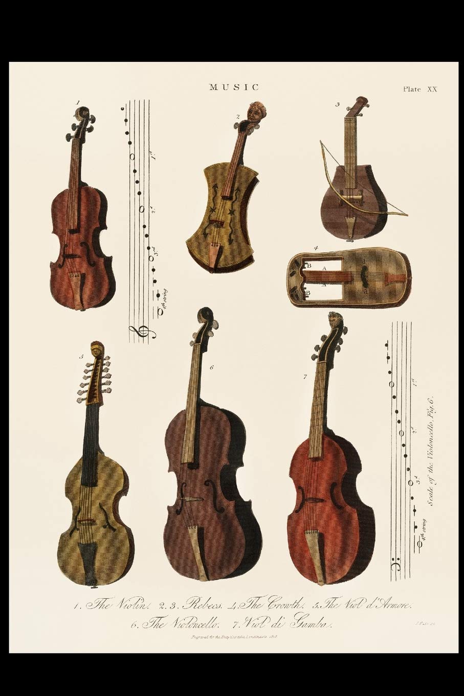 Cello journal: Gift for Cellist, Cello player, Cello Teacher, Vintage Cello, Antique (6" x 9" Lined Notebook, 110 Pages)