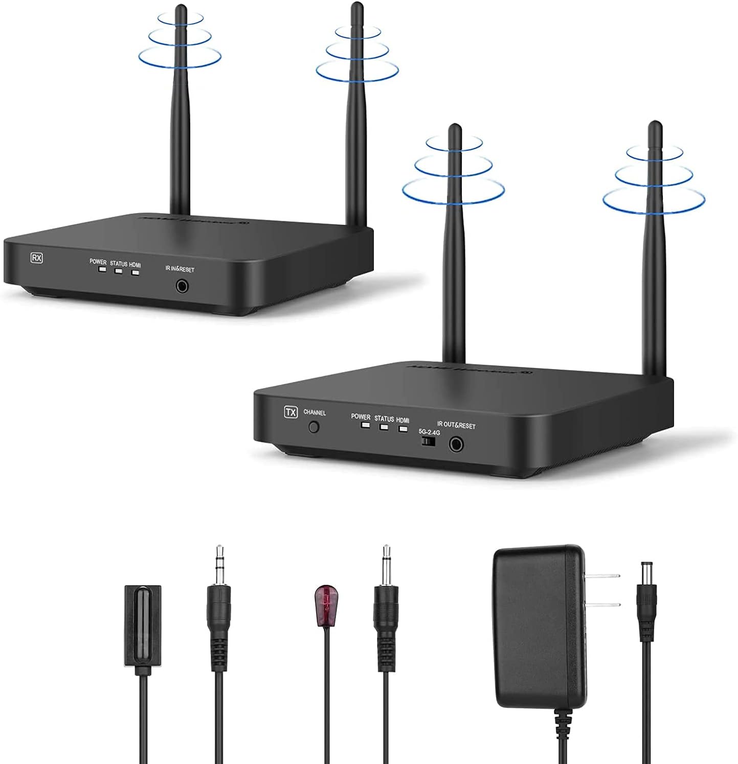 ワイヤレスHDMI送受信器セット ワイヤレスHDMI送受信機（1対1