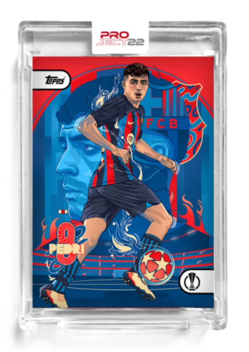 ペドリ　PEDRI Topps PROJECT 22 PEDRI - Barcelona -Topps Project 22 UEFA Champions League 2022