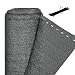 Produktbild Relaxdays Zaunblende, Sichtschutz für Gartenzaun & Balkon, HDPE Gewebe, UV-stabilisiert, wetterfest, 1x50 m, anthrazit