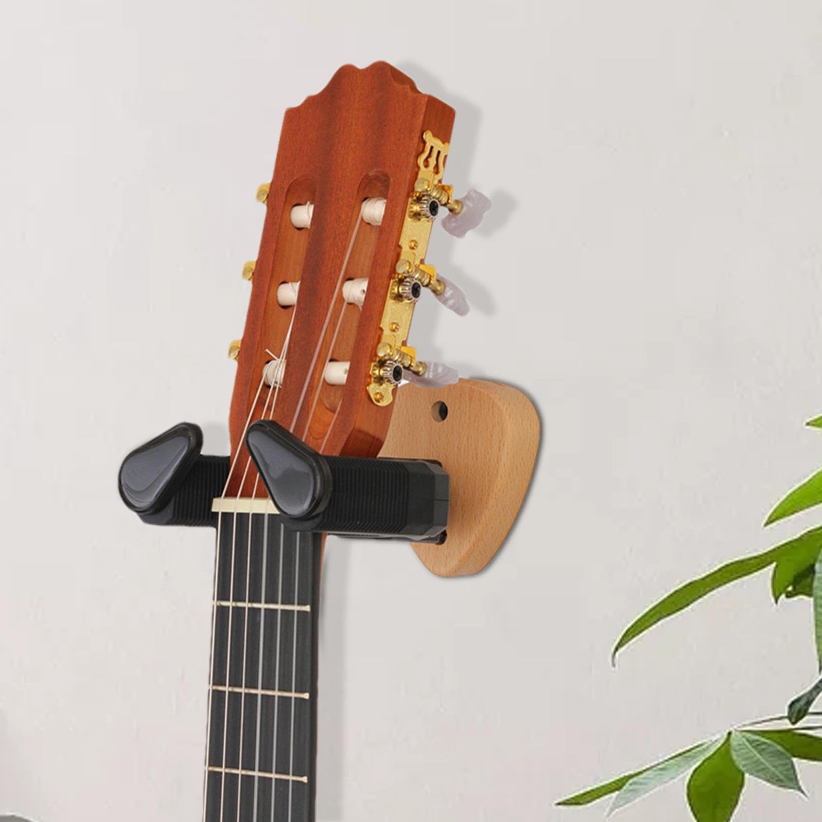 Set Van 2 Verstelbare Zachte U-vormige Gitaarstandaards Voor Aan De Muur Voor Akoestische En Elektrische Gitaar