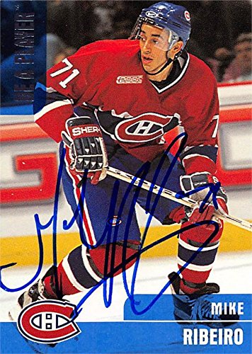 Autograph Warehouse 466138 Mike Ribeiro Autographed Montreal Canadiens Hockey Card 1999 BAP No. 348