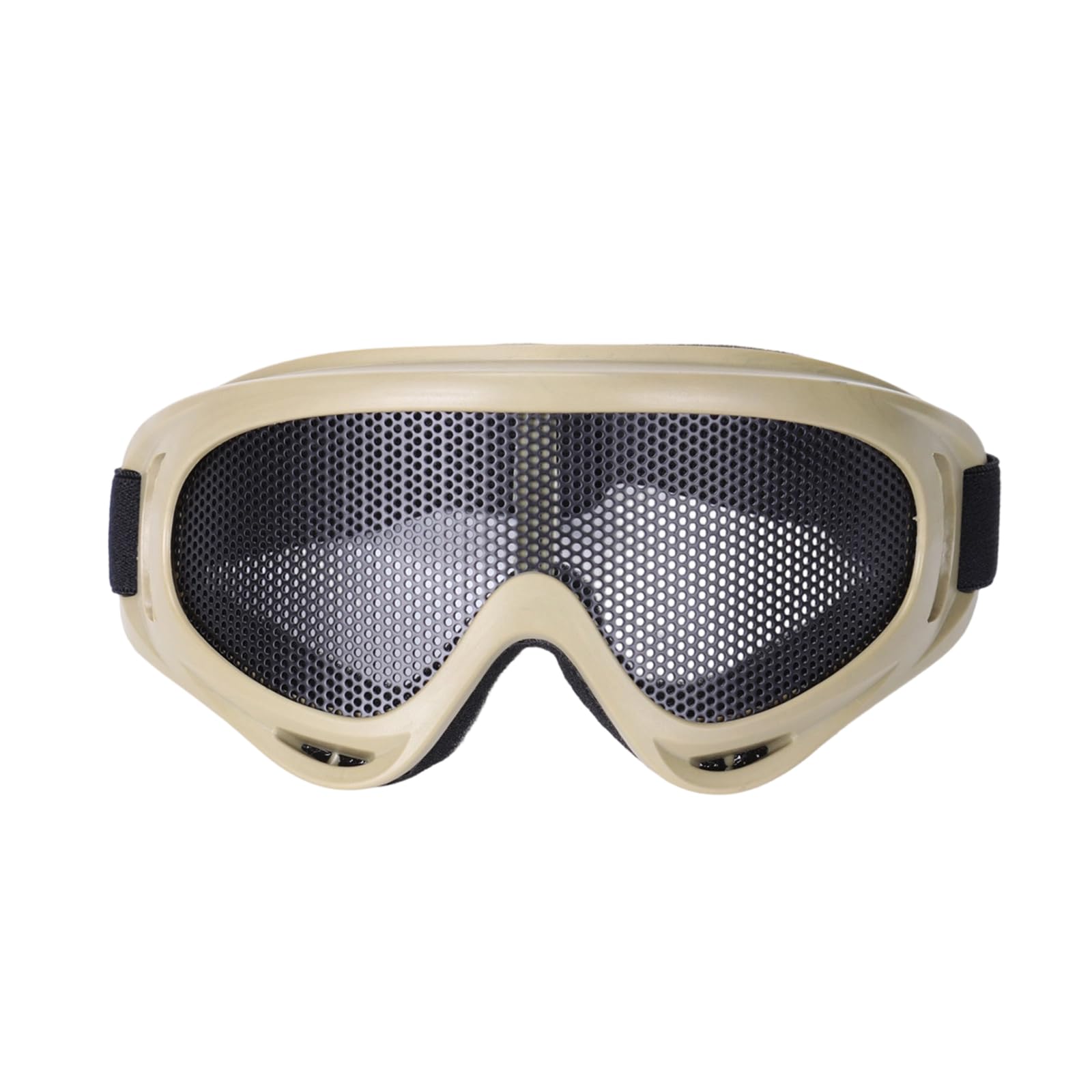 Impacts Resistant High Strength Metal Protective Goggles for Mountaineering Game Outdoor Activity Windproof Outdoor Goggles