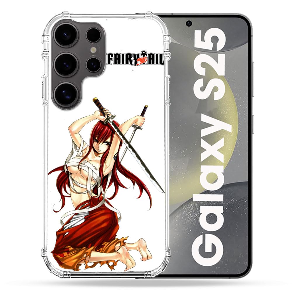 Coque Samsung S25 Fairy Tail Erza Cokitec antichoc - 2
