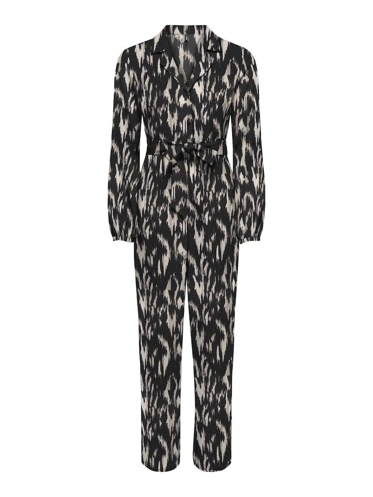ONLNOVA LIFE VIS L/S ZIRA JUMPSUIT AOP