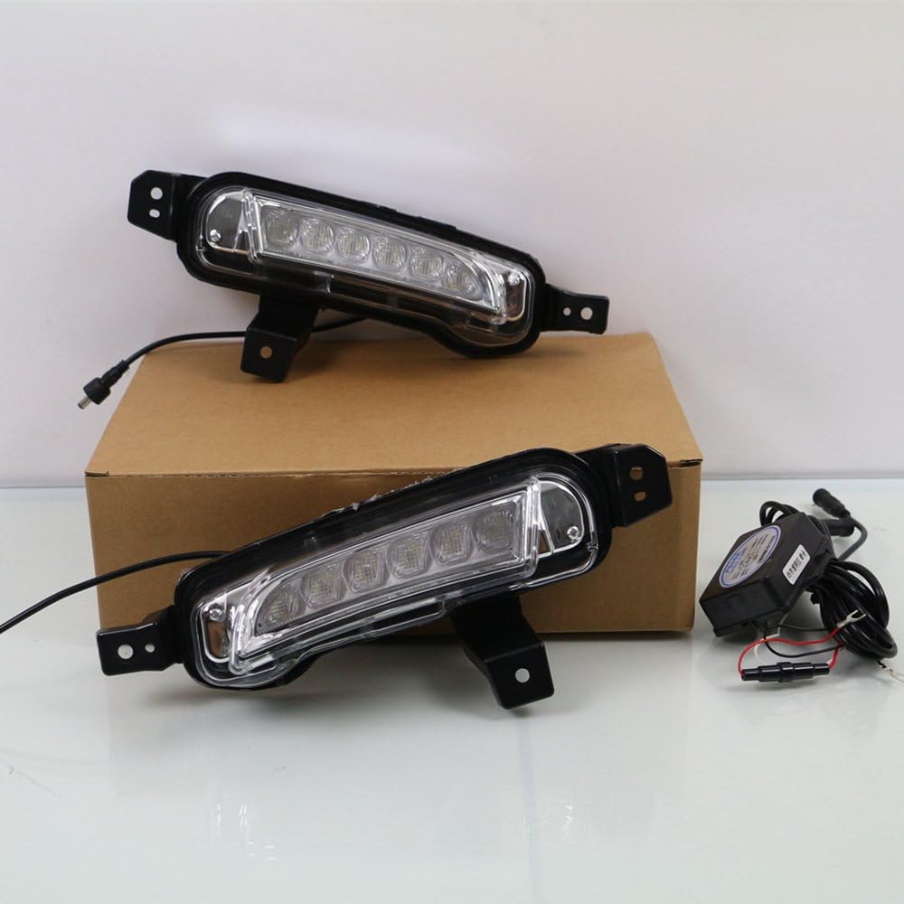 LED Daytime Running Light DRL for Suzuki Vitara 2015-2019, 6000K LED Front Bumper Light