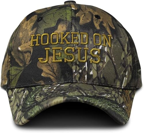 Letras de encargo del casquillo de béisbol de Camo enganchadas en el cierre de la correa del algodón del bordado