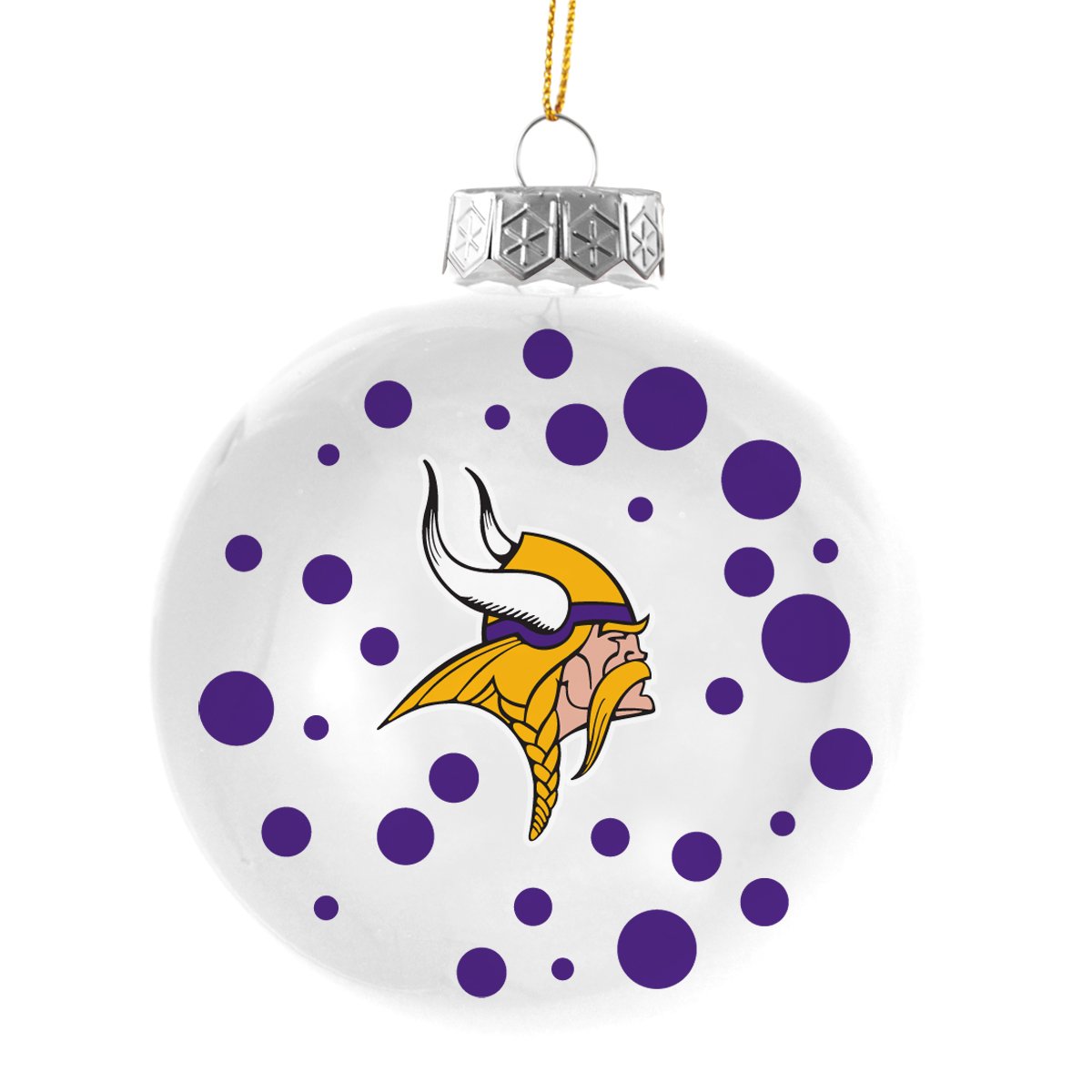 Minnesota vikings christmas tree ornaments Clearance