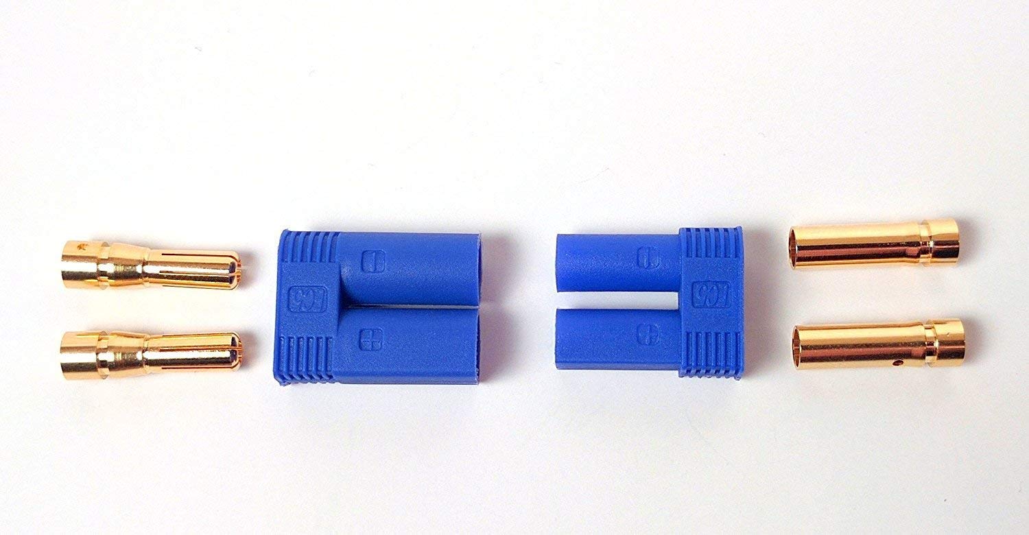 FLY RC - 10 Paires De Connecteurs EC5 Mâle/femelle - 5 Mm - Pour Batterie Lipo/ESC - Courant élevé