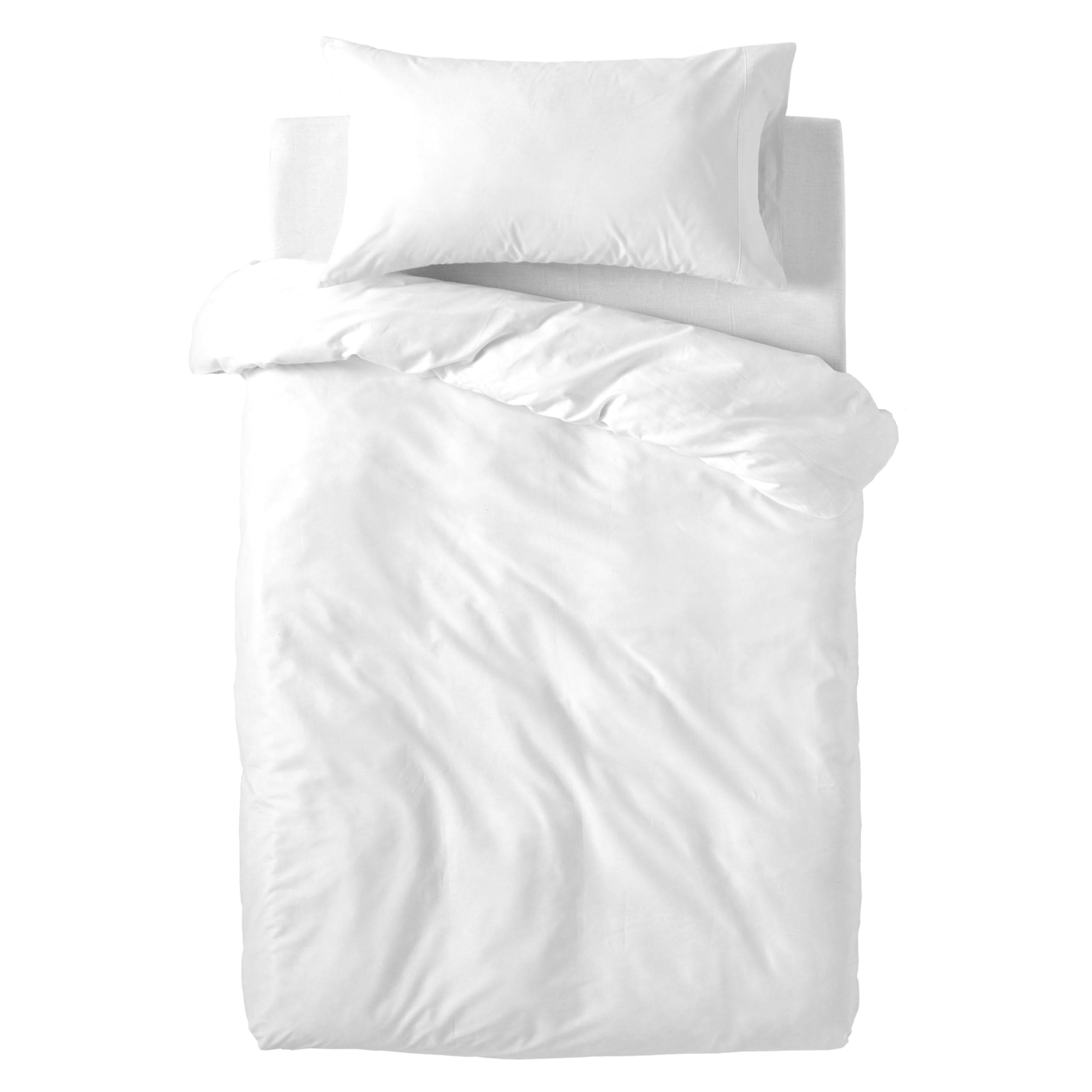 Juego nórdico cuna 100x120 cm blanc anti-plis pour lit de bébé confortable