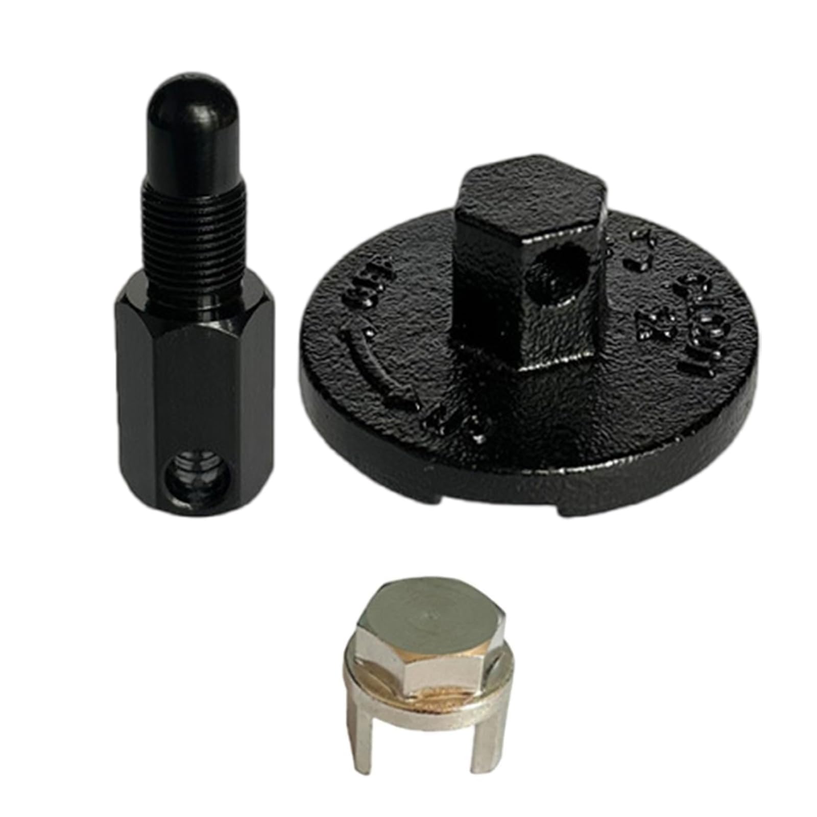 Iron Chainsaw Clutches Flywheel Puller Tool with Ergonomic Grip for Efficient Gardening Equipment Repair 502541603 Iron Chainsaw Maintenance Tool