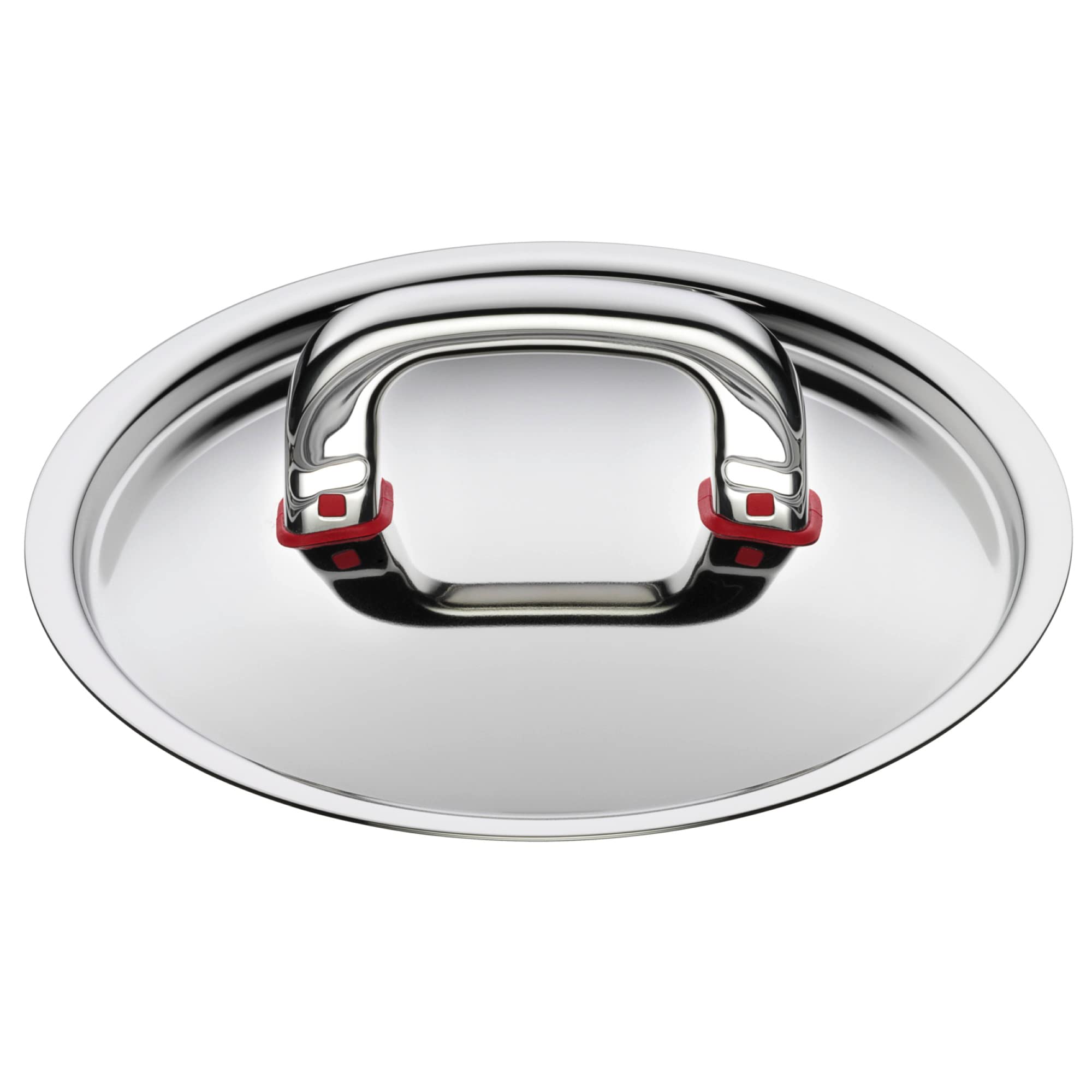 WMF Premium One Kochtopf klein 16,5 cm, Metalldeckel mit Dampföffnung, Bratentopf Induktion 1,5l, Cromargan Edelstahl poliert, Innenskalierung