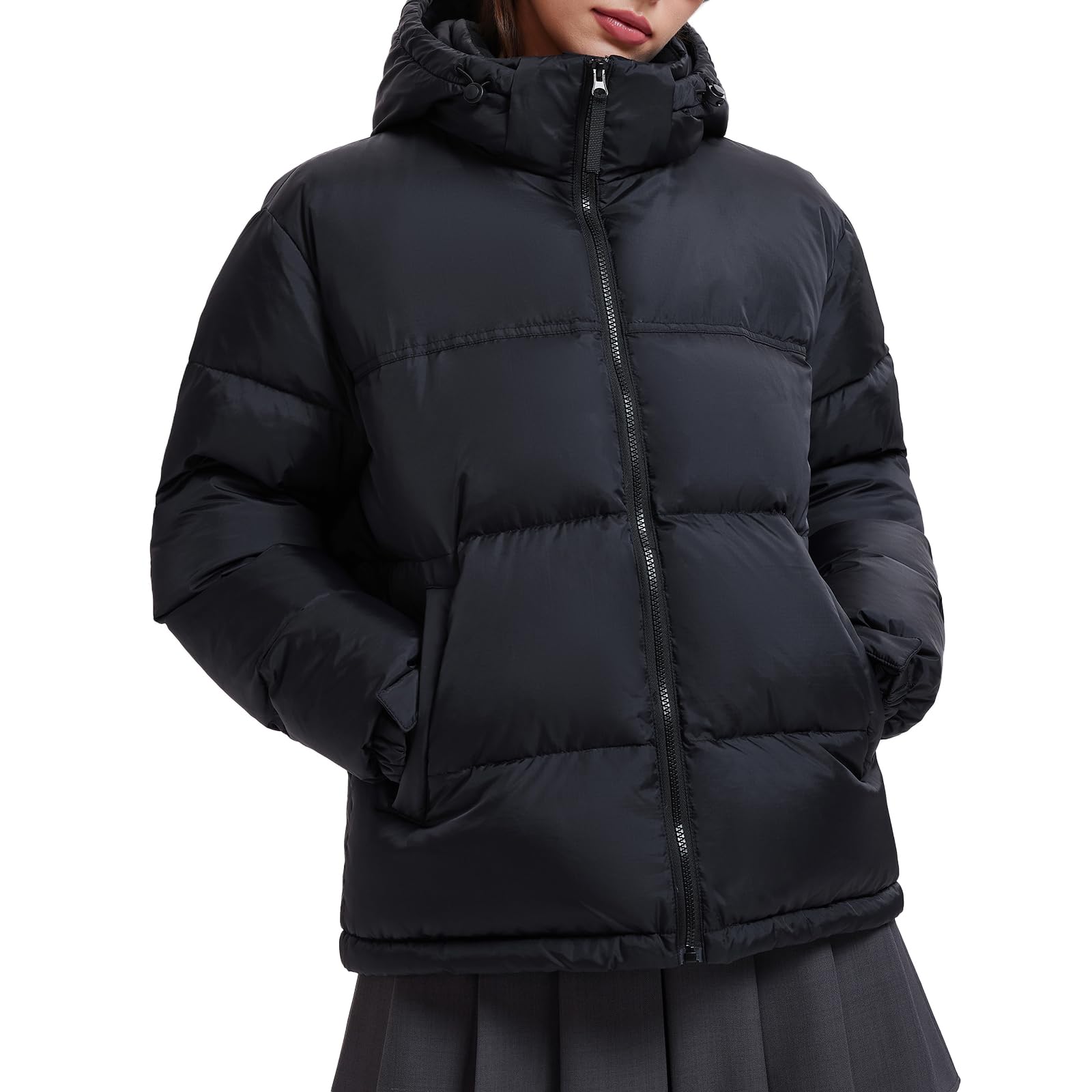Airfree Women's 800-Down-Fill Puffer Jacket