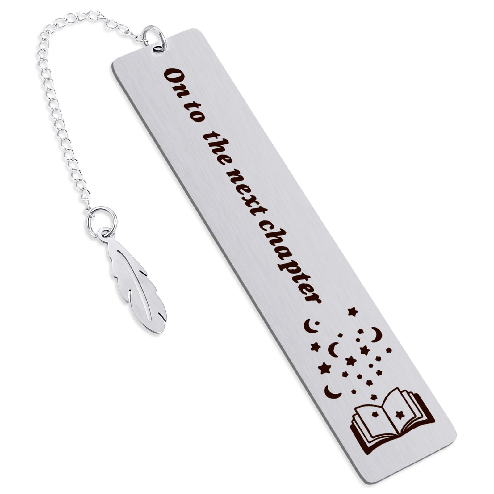 Funny Bookmarks Metal Book Mark Reading Gifts for Book Lovers Page Markers for Reader Friends Bookworms Bookish Increasing Reading Interest Book Club Graduation Valentine's Day Present