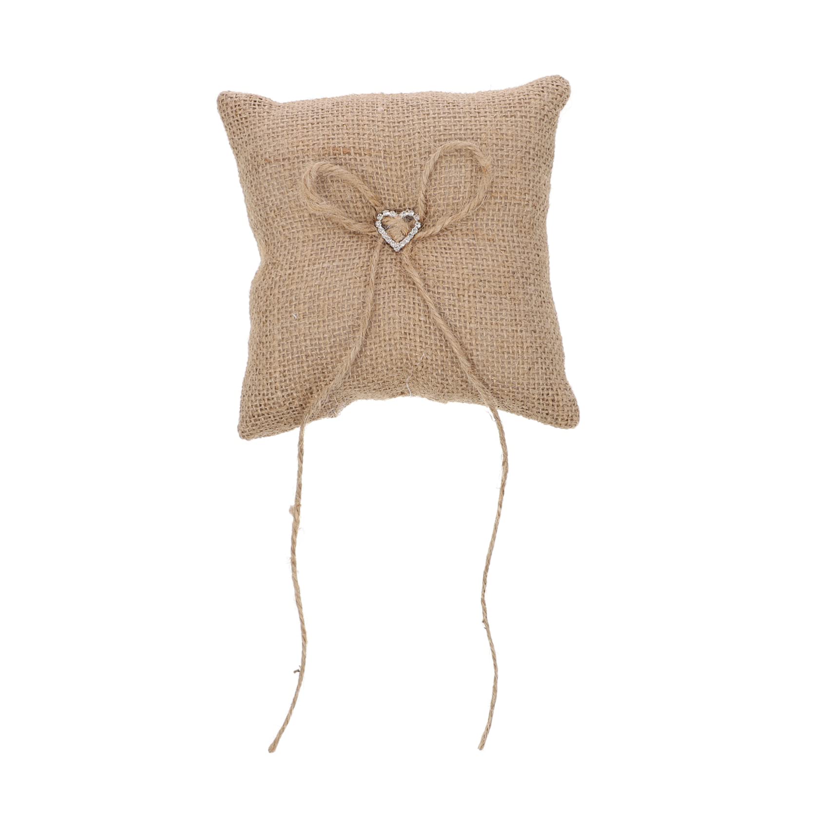 Alipis 1pc Romantic Lace Ring Holder Cushion for Weddings Delicate Bows Pillow for Ceremony Soft Design