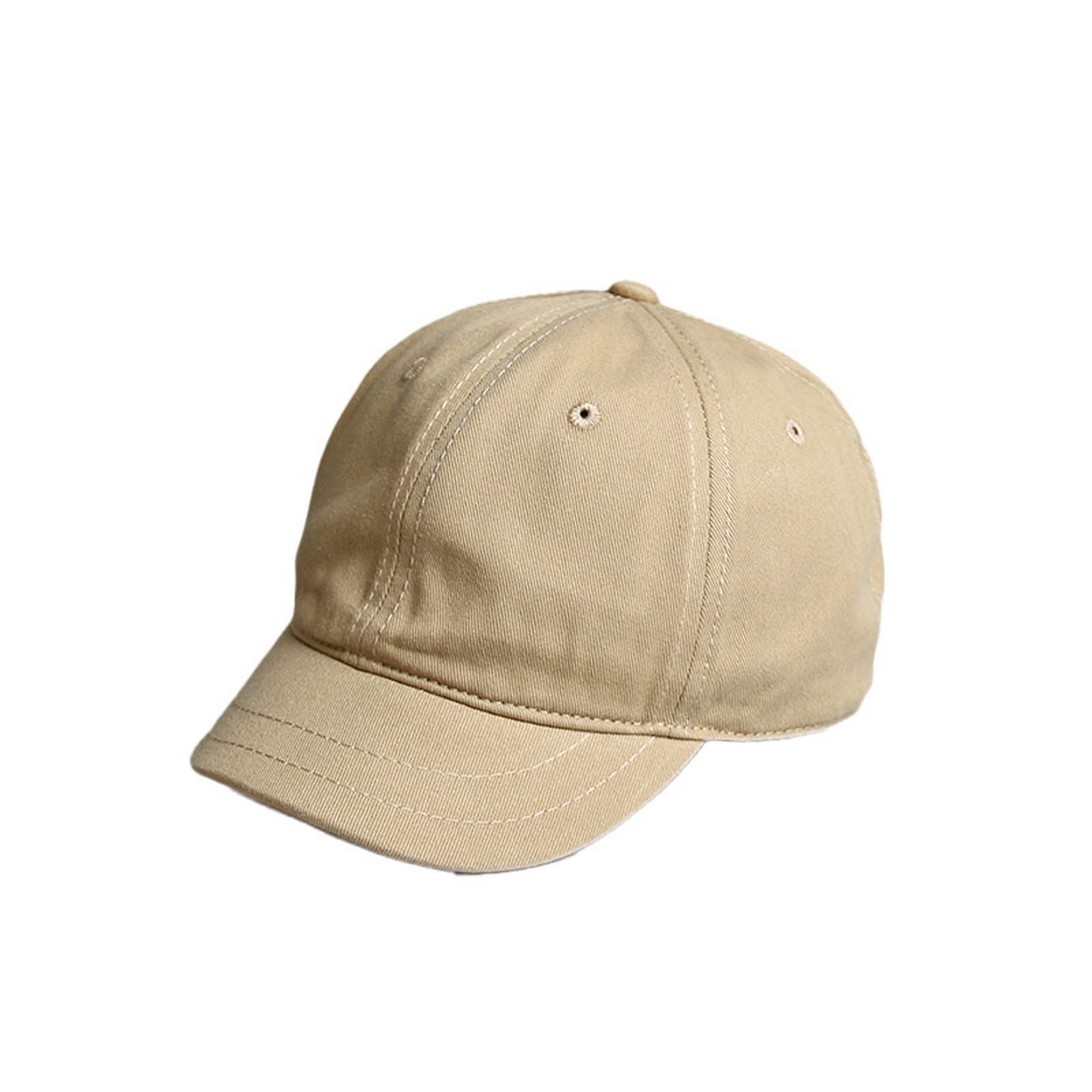 Faringoto Schirmmtze mit kurzem Rand, fr Damen und Herren, All-Match-Sonnenhut, weiches Oberteil, Baseballkappe