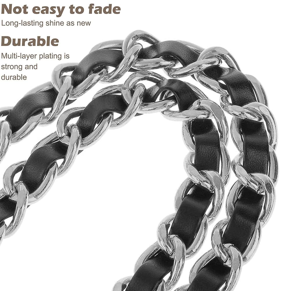 Manici O Bag Catene Per Borsa A Tracolla 120cm Pezzi Oro E - Main Image