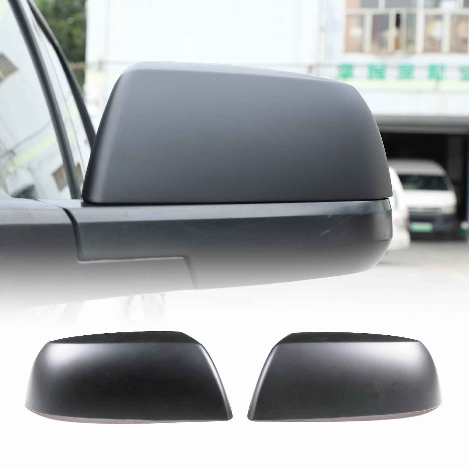 Toyota Tundra Mirror Covers – 040 Super White, Clip-On Replacement For 2007-2021