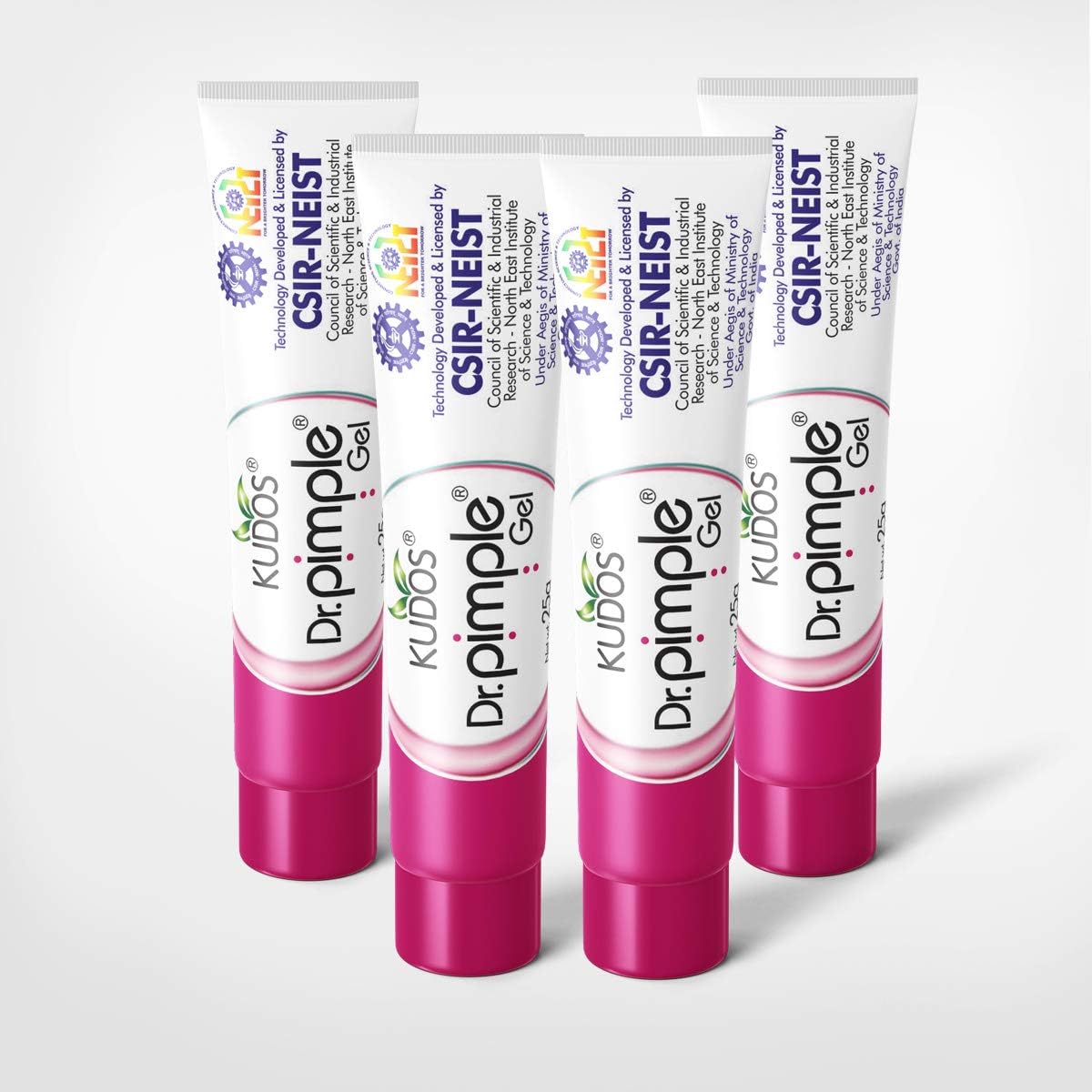 Ayurveda Dr. Pimple Gel | Best Ayurvedic Product for Pimple/Acne Removal - (25g X 4)