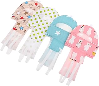 POPETPOP 4 Pçs Traje De Vôo Papagaio Vestidos Africanos Arnês De Pássaro Para Roupas De Papagaio De Estimação Conure Traje De Papagaio Arnês Conure Fornecimento Para Animais De Estimação