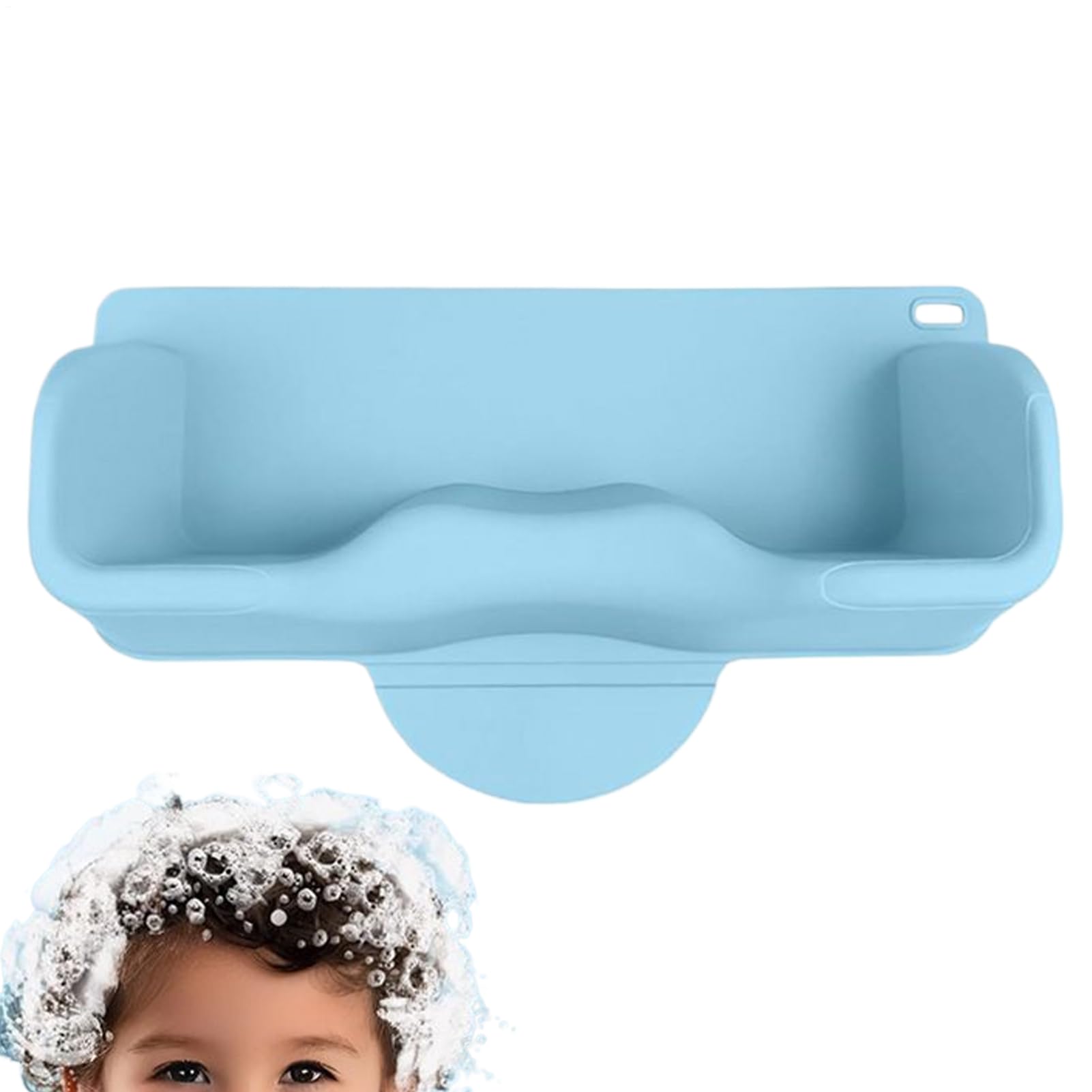 Lavacabezas Portátil Estación, Ergonómico, Base Antideslizante, Accesorio | Lavacabezas Portátil para pacientes, ancianos, discapacitados, adultos, niños y niñas, salones,