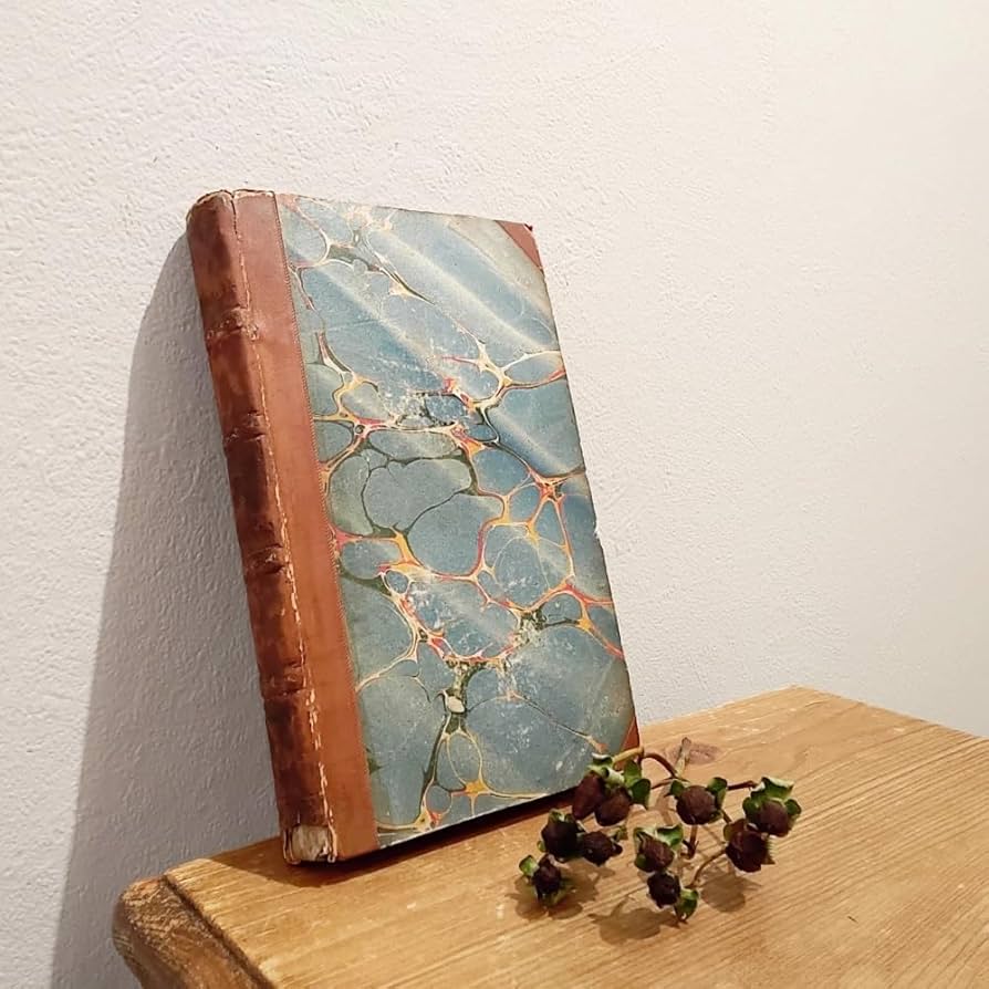 アンティーク　洋書 イギリス 本 1954年 アンティーク本 イギリスの古い児童書 カラフルな表紙の通販