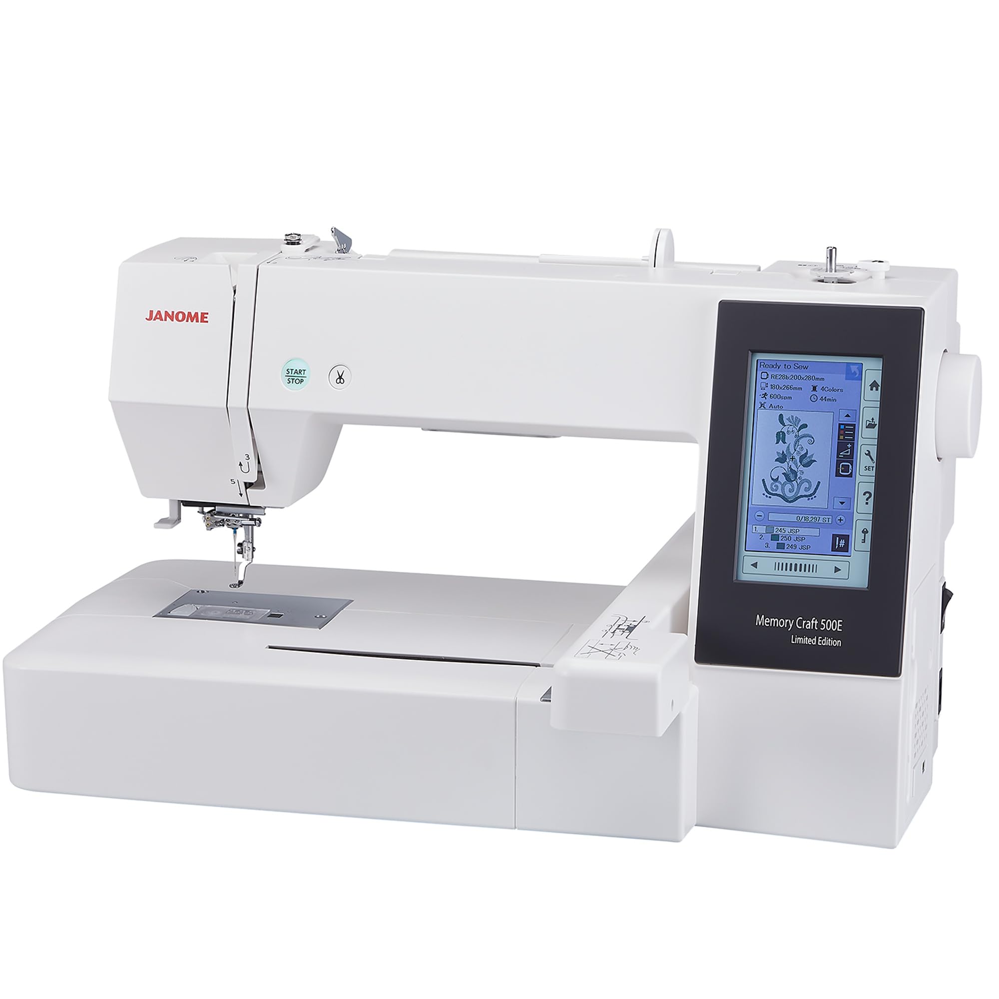 Amazon.com: Janome Memory Craft 500E Limited Edition Embroidery