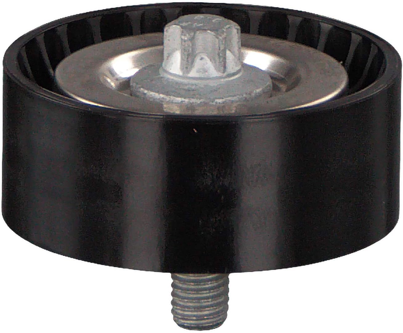 febi bilstein 47294 Idler Pulley for auxiliary belt, with screw, pack of one