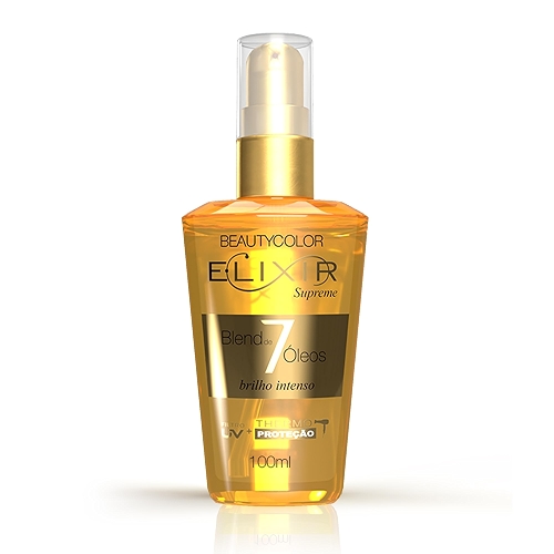 E.lixir Blend de 7 Óleos - Brilho e Luminosidade - BEAUTYCOLOR - 100ml E.lixir Blend de 7 Óleos - Brilho e Luminosidade - BEAUTYCOLOR - 100ml