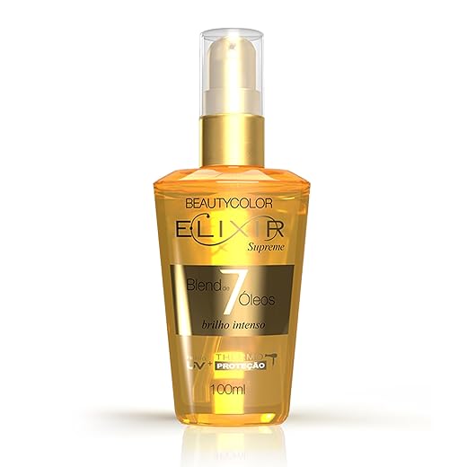E.lixir Blend de 7 Óleos - Brilho e Luminosidade - BEAUTYCOLOR - 40ml